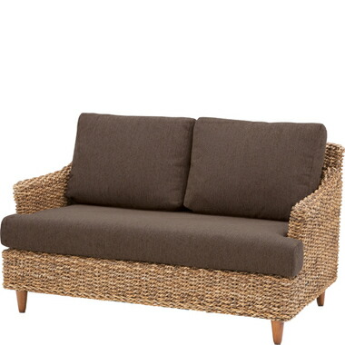 クラール ソファ 二人掛け 幅1 奥行74 高さ74 天然素材 アバカ アジアン ラグジュアリー リゾート風 アジアン家具 完成品 Adelphiselection Com