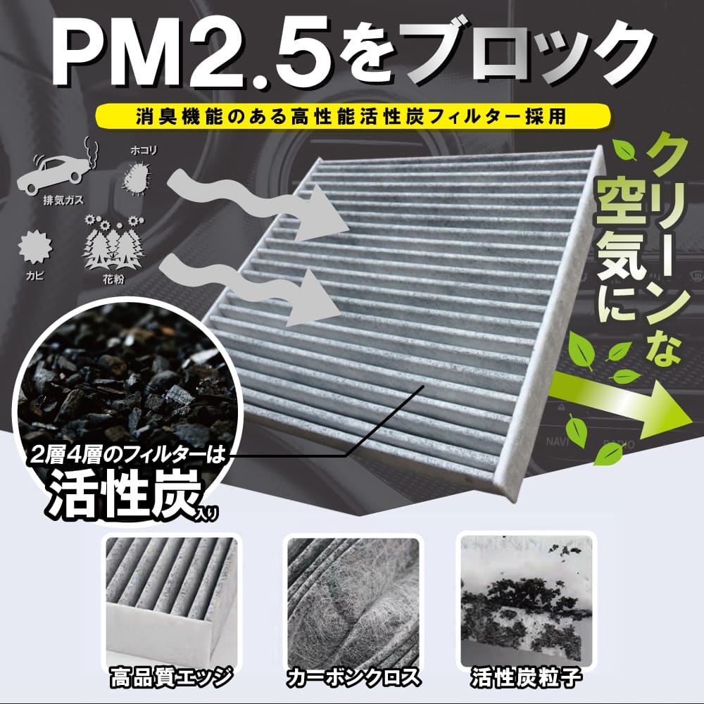 22年のクリスマスの特別な衣装 エアコンフィルター 車 最強特殊5層 日産 ニッサン Nissan Sferavisia Hr