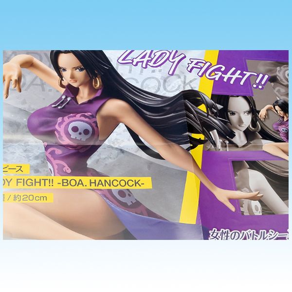 楽天市場 ワンピース Lady Fight Boa Hancock ボア ハンコック アニメ キャラクター グッズ フィギュア プライズ 全１種 バンプレスト ポスターおまけ付き 即納 数量限定 トレジャーマーケット