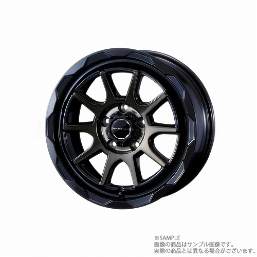 ウェッズ ADVENTURE MUD VANCE 06 17x7.0 40 5H/114.3 ブラックポリッシュブロンズクリア ホイール 1本 39824 トラスト企画 (179132520|トラスト企画