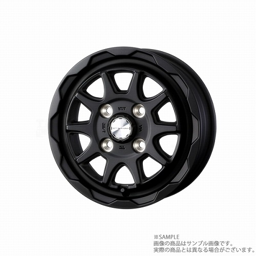 ウェッズ ADVENTURE MUD VANCE 06 16x6.0 40 4H/100 フルマットブラック ホイール アドベンチャー 1本 40205 トラスト企画 (179132531|トラスト企画