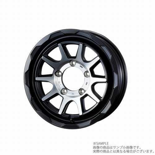 ウェッズ ADVENTURE MUD VANCE 06 16x6.0 -5 5H/139.7 マットブラックポリッシュ ホイール 1本 40226 トラスト企画 (179132536|トラスト企画
