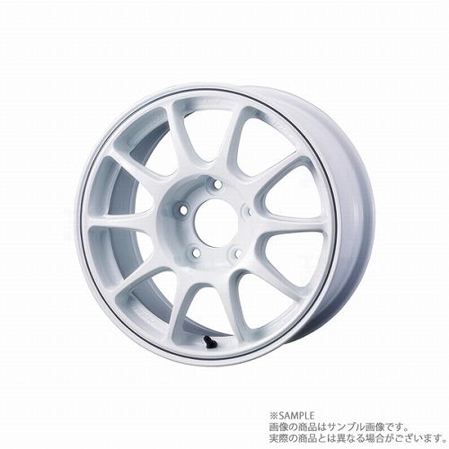 ウェッズ スポーツ WedsSport TC105X GRAVEL 15x6.5 35 5H/100 WHITE+BLUE LINE アルミ ホイール 1本 73944 トラスト企画 (179132542｜トラスト企画