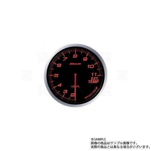 Defi デフィ Defi-Link アドバンス BF 60φ 排気温度計/エキゾーストテンプ 200-1100℃ アンバーレッド DF10602 トラスト企画 (591161081|トラスト企画