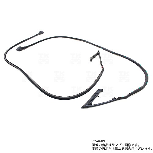 日産 ニッサン ウェザーストリップ ドア側 左右セット スカイライン GT-R BNR32 R32 2ドア セット品 純正品 (663101035S1その他