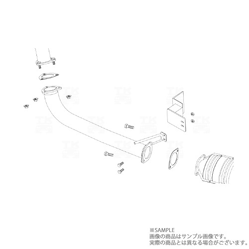 FUJITSUBO フジツボ フロント パイプ シルビア S15 1999/1-2002/8 610-13063 トラスト企画 (759141036|トラスト企画