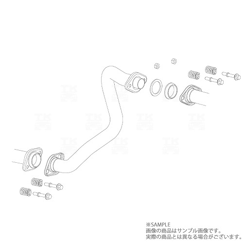 FUJITSUBO フジツボ フロント パイプ アルトターボ HA36S 2015/3-2018/12 610-80193 トラスト企画 (759141049