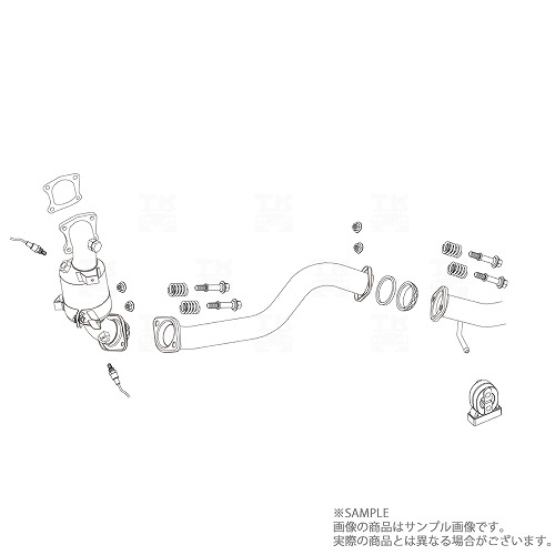 FUJITSUBO フジツボ スポーツ キャタライザー スイフトスポーツ ZC33S K14C 2020/5- 600-81563 トラスト企画 (759141105|トラスト企画