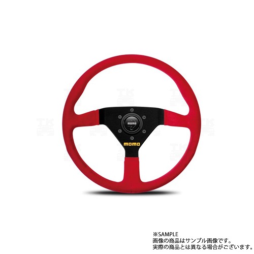 MOMO モモ ステアリング MOD.78 レッドスエード モデル78 レッドスエード 343mm M-64 トラスト企画 正規品 (872111046