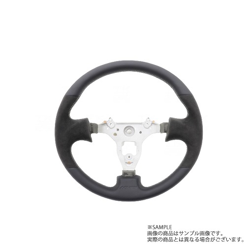 MINE'S マインズ レザーステアリング タイプII 丸型 グレーステッチ スカイライン GT-R R34/BNR34 RB26DETT (875111032 70,785円