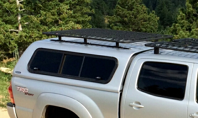 Truck Camper Shell Roof Rack