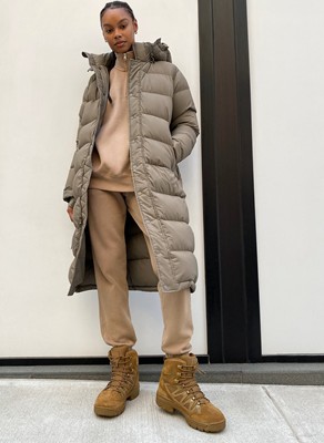 Aritzia アリツィア TNA The Super Puff Long Modern Taupe