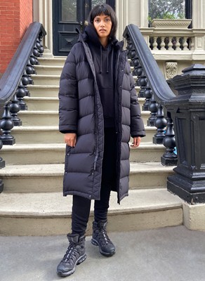 Aritzia アリツィア TNA The Super Puff Long Black