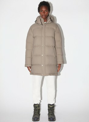 Aritzia アリツィア Super World The Super Puff Mid Modern Taupe