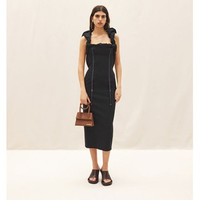 JACQUEMUS ジャックムス Noeud Leather Bag 御徒面子