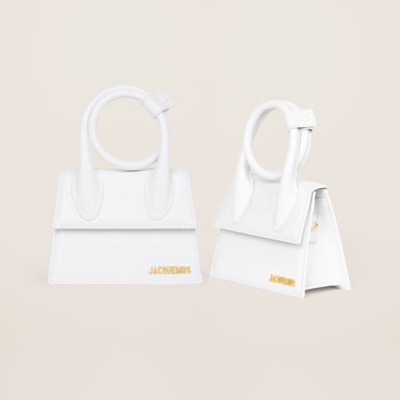 JACQUEMUS ジャックムス Noeud Leather Bag 御徒面子