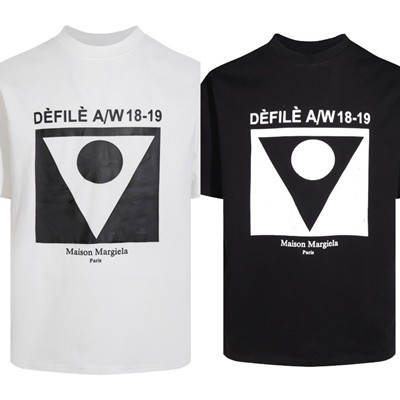 Maison Margiela メゾンマルジェラ ティーシャツ MM6 エムエムシックス トップス 暦 電話番号ロゴタイプ メンズ レディース 棲み家 マルジェラ