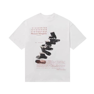 Maison Margiela メゾンマルジェラ MM6 エムエムシックス ティーシャツ トップス 暦 ロゴタイプ  メンズ レディース 棲み家 マルジェラ