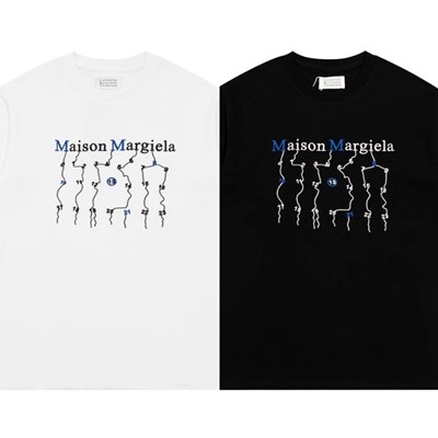 Maison Margiela メゾンマルジェラ MM6 エムエムシックス ティーシャツ トップス 暦 ロゴタイプ  メンズ レディース 住み家 マルジェラ