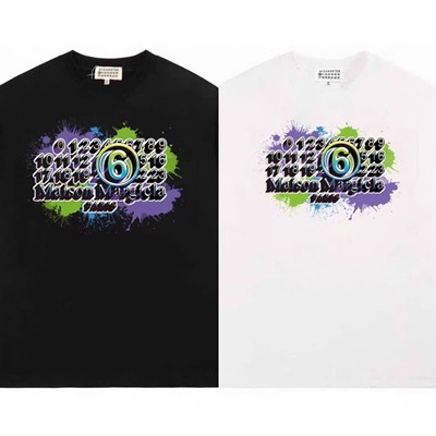 Maison Margiela メゾンマルジェラ MM6 エムエムシックス ティーシャツ トップス 暦 ロゴタイプ  メンズ レディース 棲み家 マルジェラ