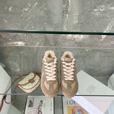 Maison Margiela メゾンマルジェラ MM6 エムエムシックス スニーカー ムートン ランニング シューズ レディース メンズ|AYA-FARM店