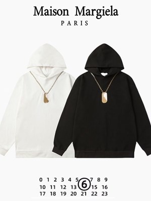 Maison Margiela メゾンマルジェラ MM6 エムエムシックス パーカー 汗水 調教師 ボンネット フーディー レディース メンズ