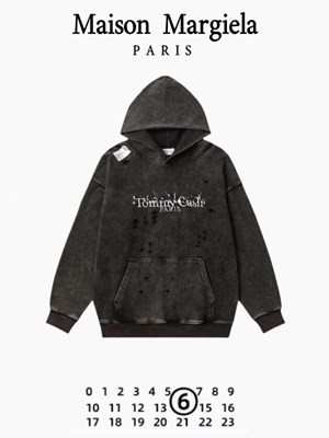 Maison Margiela メゾンマルジェラ MM6 エムエムシックス パーカー 汗水 調教師 ボンネット フーディー レディース メンズ