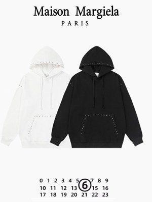 Maison Margiela メゾンマルジェラ MM6 エムエムシックス パーカー 汗水 調教師 ボンネット フーディー レディース メンズ
