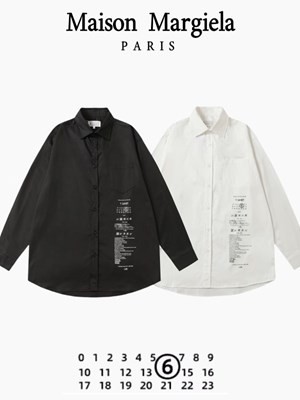 Maison Margiela メゾンマルジェラ MM6 エムエムシックス プルオーバー 心地よいプルオーバー トップス Yシャツ レディース メンズ