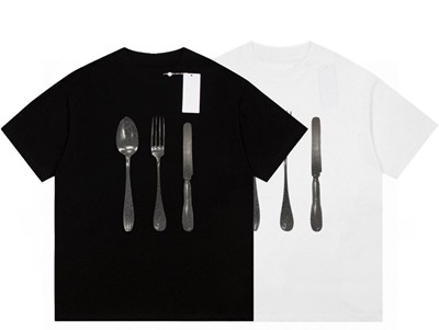 Maison Margiela メゾンマルジェラ ティーシャツ MM6 エムエムシックス トップス 暦 電話番号ロゴタイプ 刷り上げる 色つや メンズ レディース 住み家 マルジェラ