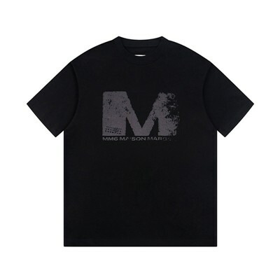 Maison Margiela メゾンマルジェラ ティーシャツ MM6 エムエムシックス トップス 暦 電話番号ロゴタイプ 刷り上げる メンズ レディース 住み家 マルジェラ
