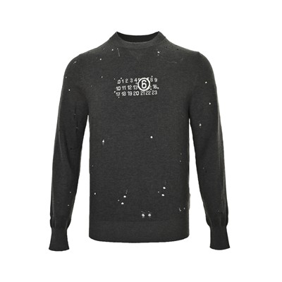 Maison Margiela メゾンマルジェラ ティーシャツ MM6 エムエムシックス トップス 暦 電話番号ロゴタイプ メンズ レディース 棲み家 マルジェラ