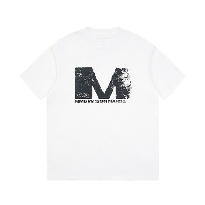 Maison Margiela メゾンマルジェラ ティーシャツ MM6 エムエムシックス トップス 暦 電話番号ロゴタイプ メンズ レディース 住み家 マルジェラ