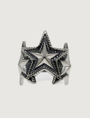 CODY SANDERSON コディサンダーソン 3 intarlocking stars ring
