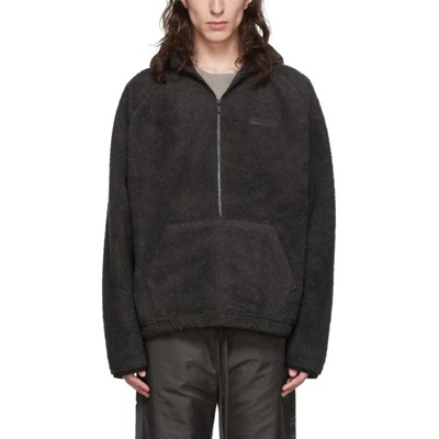 FEAR OF GOD FOG フィアオブゴッド Essentials エッセンシャルズ ハーフジップ フリース｜AYA-FARM店