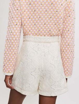 maje Tulle shorts embroidered with sequin ショーツ|AYA-FARM店