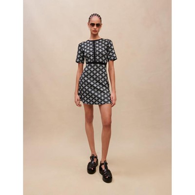 maje  PRINTED KNIT DRESS 衣裳