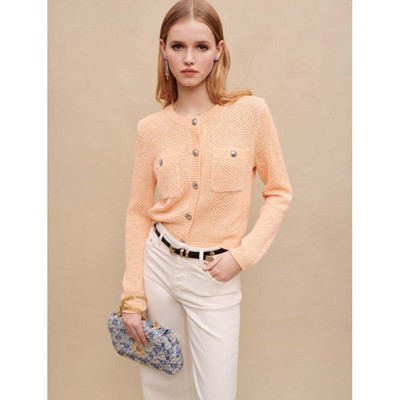 maje SEQUINNED KNIT CARDIGAN カーディガン|AYA-FARM店