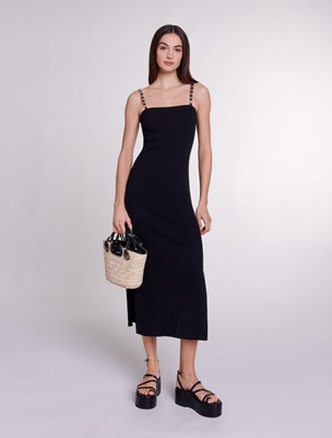 maje  KNIT MAXI DRESS 衣裳 御召しもの