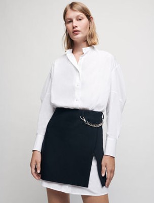 maje  poplin dress 衣裳