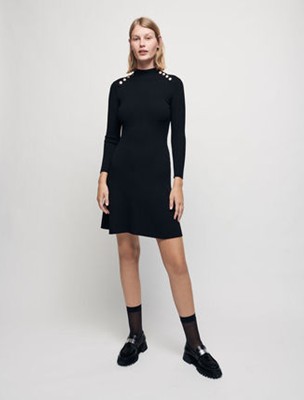 maje  Ribbed knit dress with Maje 衣裳