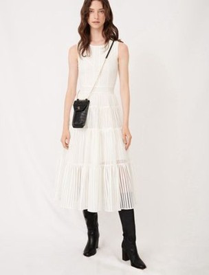 maje LONG OCCASION DRESS WITH FANCY 衣裳