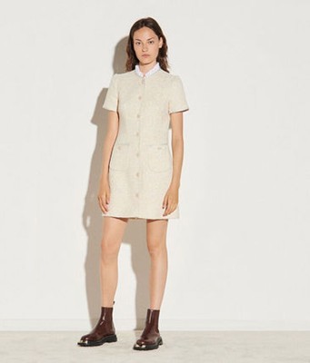 sandro 沙子ロFancy tweed coat dress 衣装