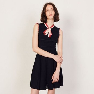 sandro 砂子ロ Knitted dress 衣裳