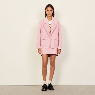 sandro 砂子ロ Oversized wool blazer スポーツジャケット
