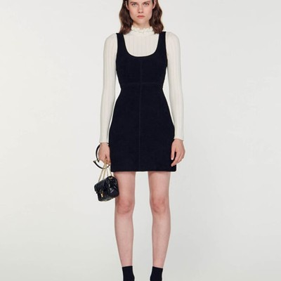 SANDRO 砂子ロ Pinafore dress 衣裳