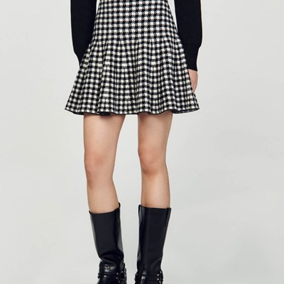SANDRO 砂子ロ Knit skirt スコート