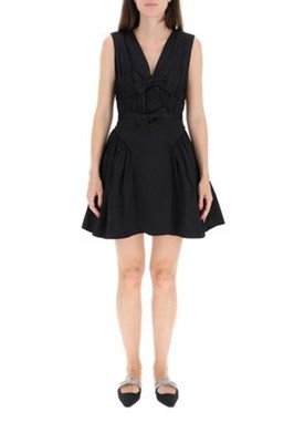Self-Portrait セルフすがた絵 Black Bow Detail Mini Dress 衣装