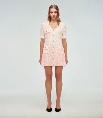Self-Portrait セルフすがた絵 Ombre Knit Mini Dress 衣装