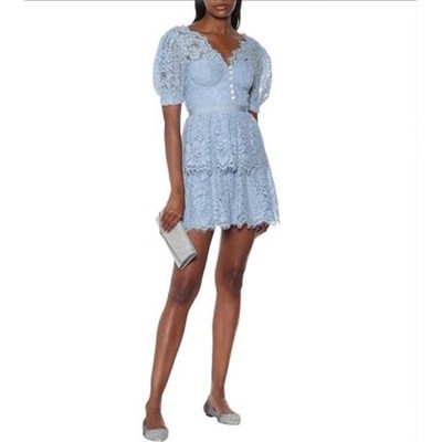 Self-Portrait Fine Cord Lace Mini Dress 衣装